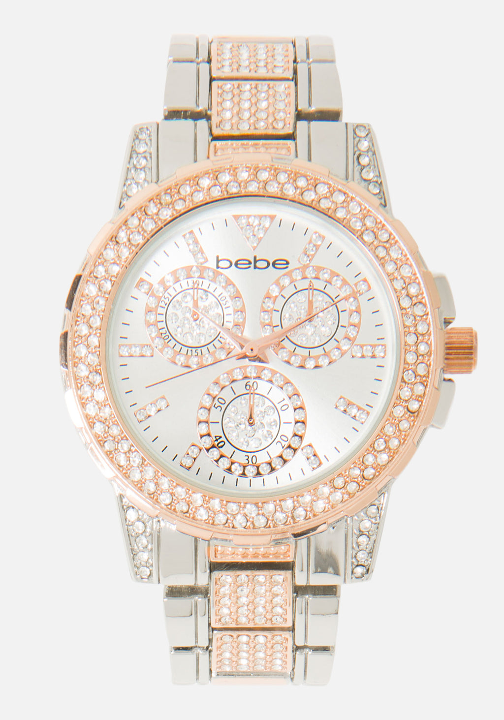 Two Tone Rosegold & Silver