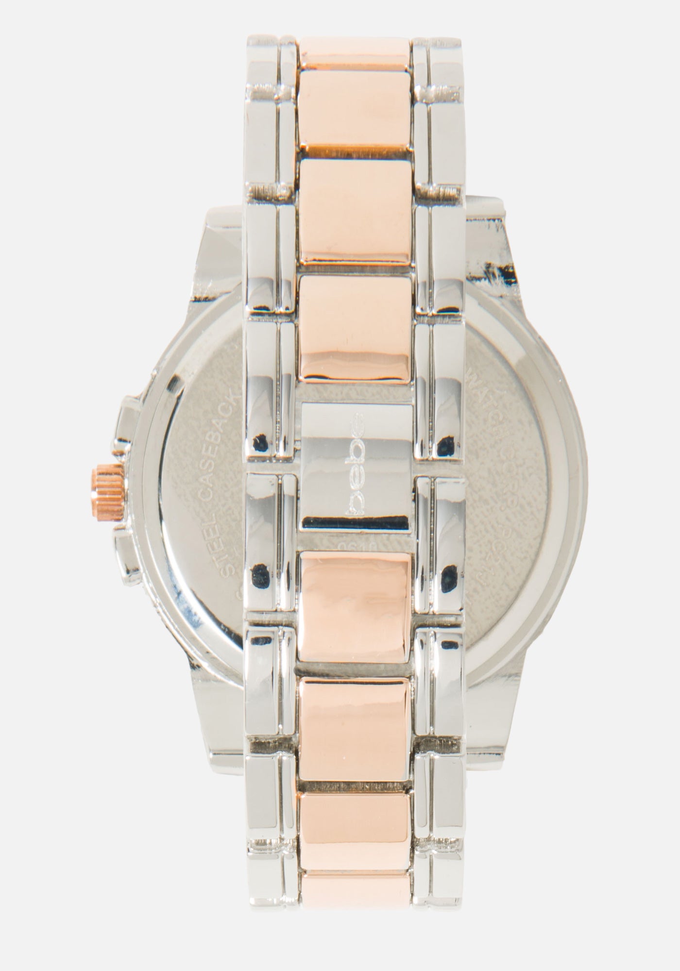 Two Tone Rosegold & Silver