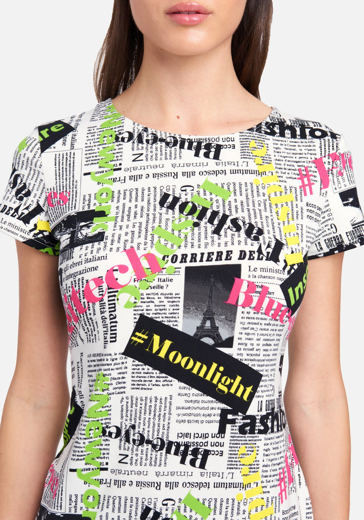 Neon Newspaper