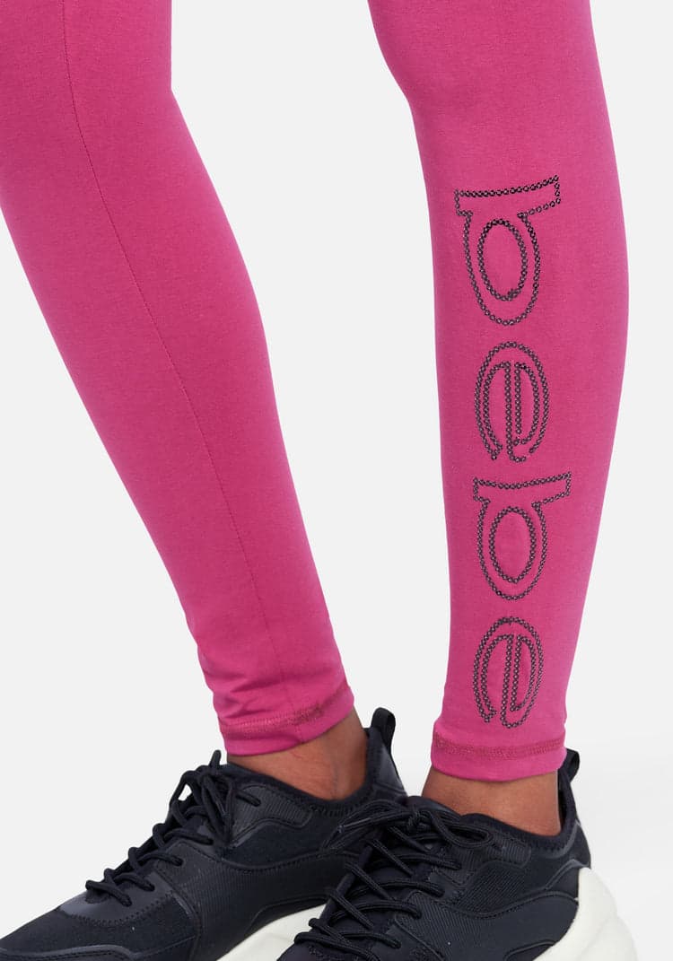 Calzedonia LEATHER EFFECT - Leggings - Trousers - rosa fuchsia
