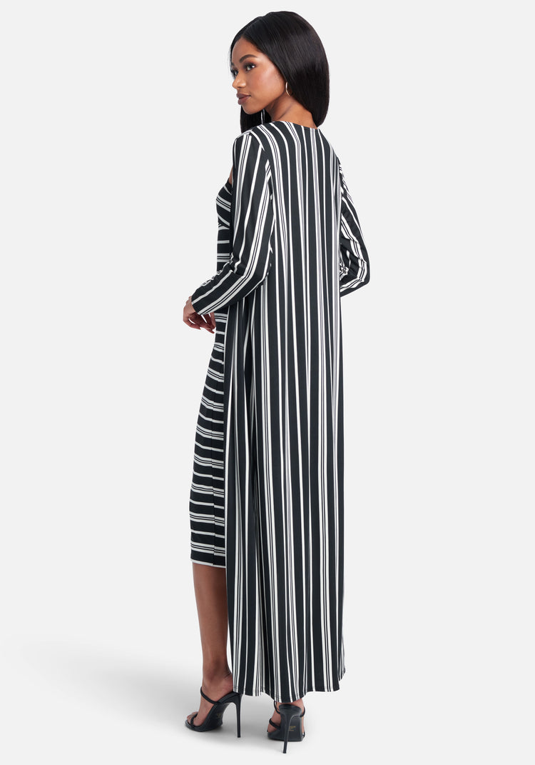 Black/Crème Stripe
