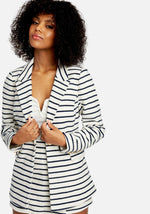 WHITE ALYSSUM/NAVY