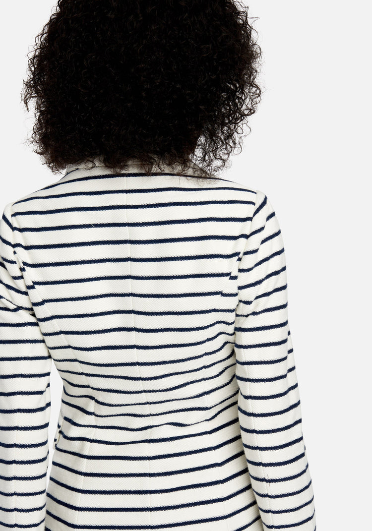 WHITE ALYSSUM/NAVY