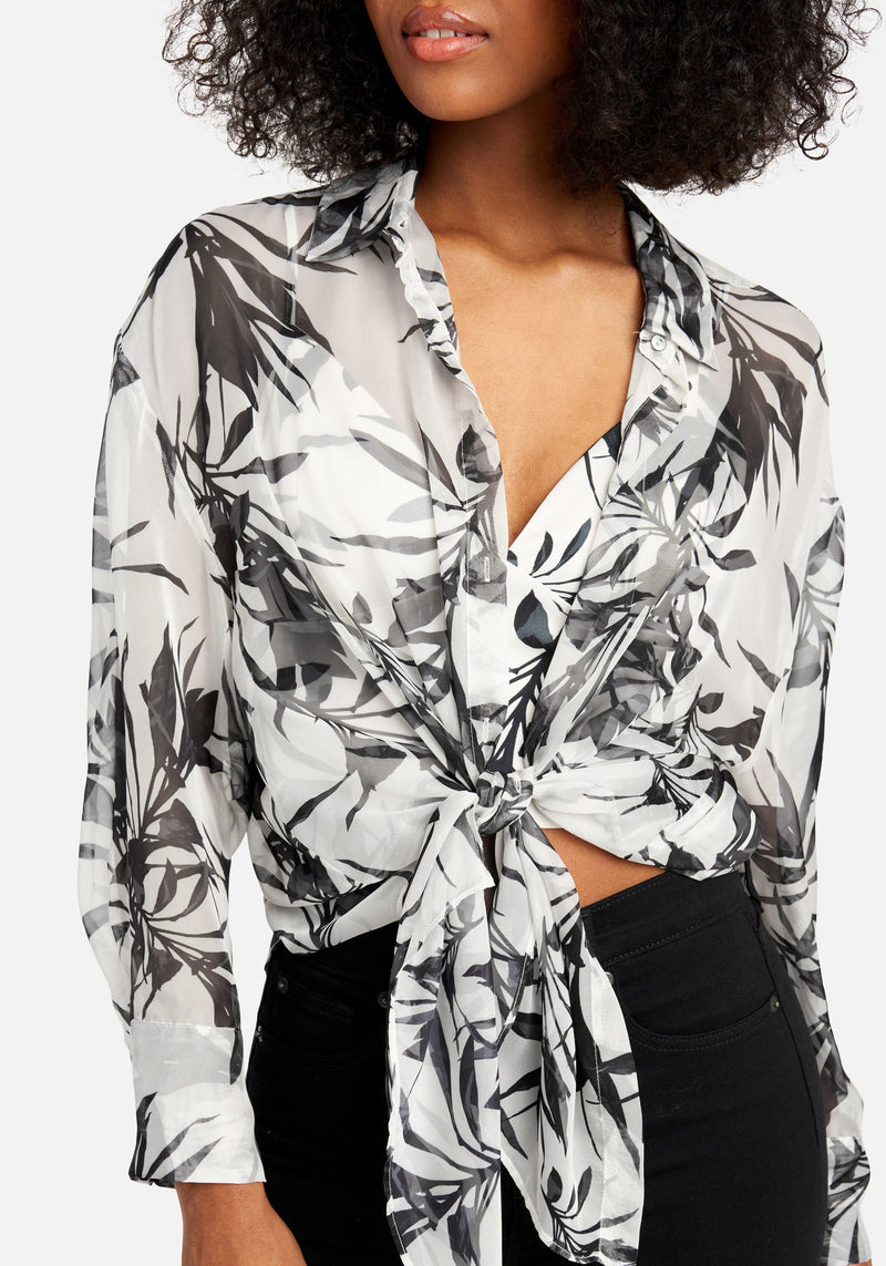 STENCIL FLORAL PRINT