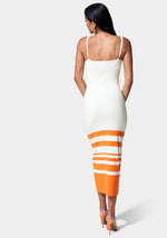 Coconut Milk/Vibrant Orange
