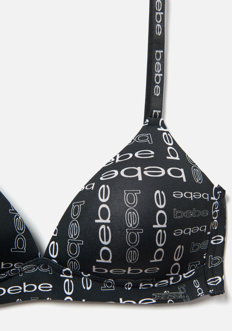 Calvin Klein Microfiber Bra Set Lightly Lined Wirefree 2Pk Black