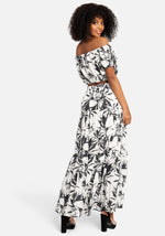 STENCIL FLORAL PRINT