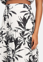 STENCIL FLORAL PRINT
