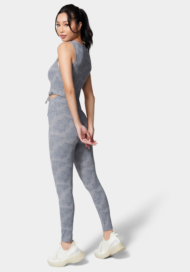 Steel Blue Animal Print