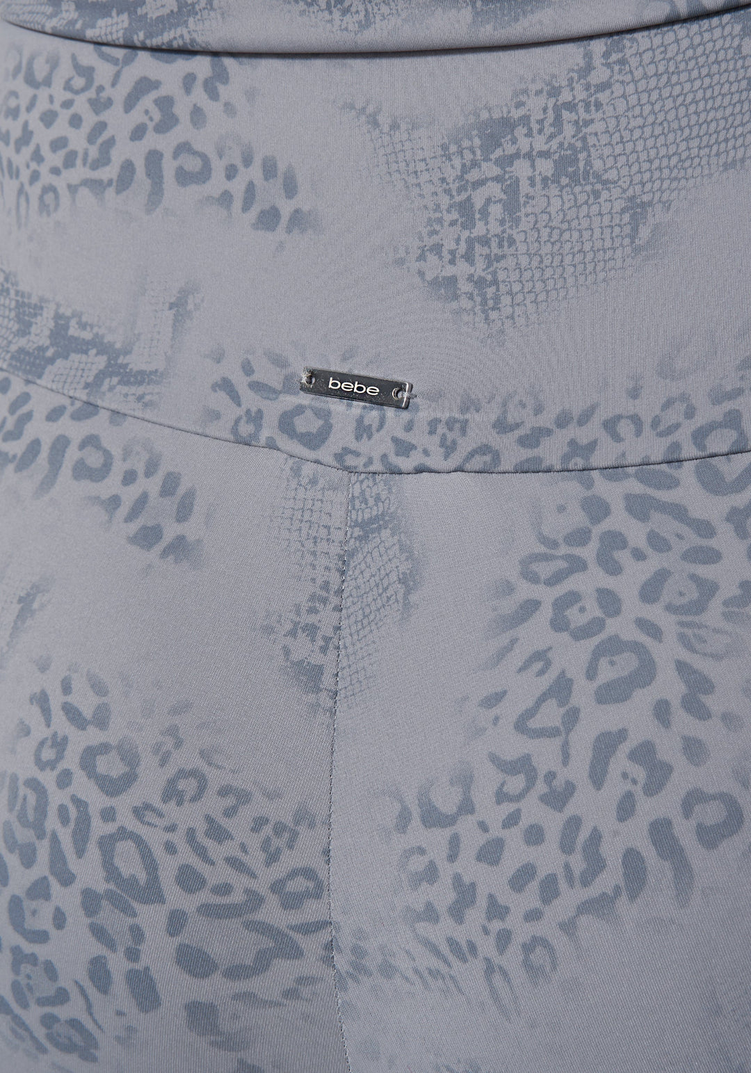 Steel Blue Animal Print