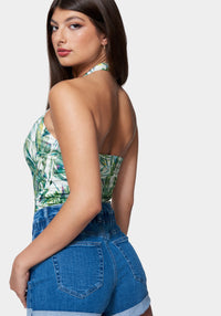 Ocean Tropical Print