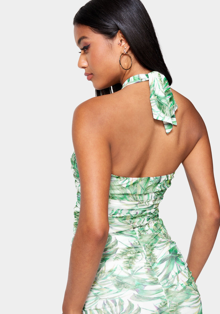 Ocean Tropical Print