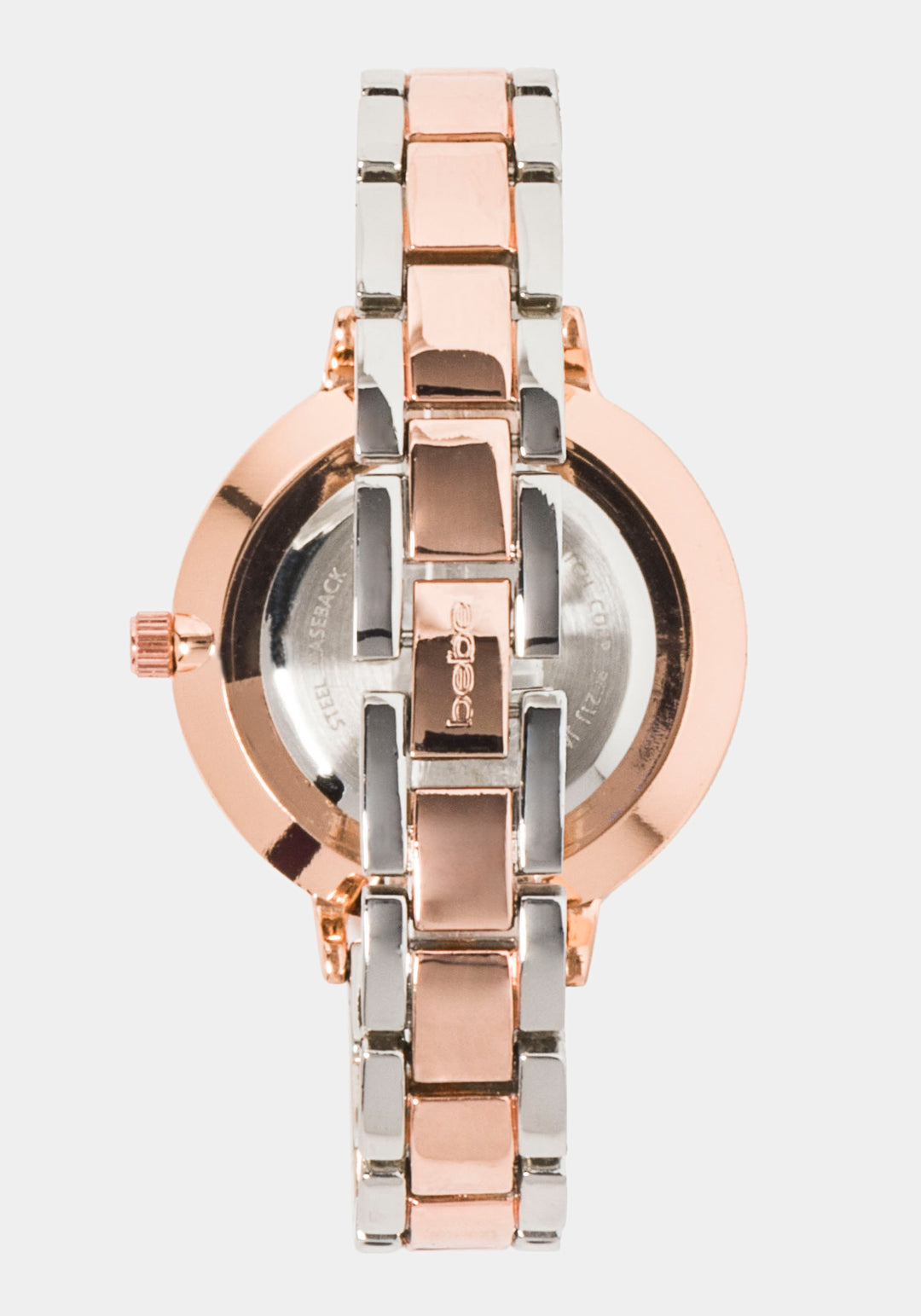Two-Tone-Rosegold And Silver
