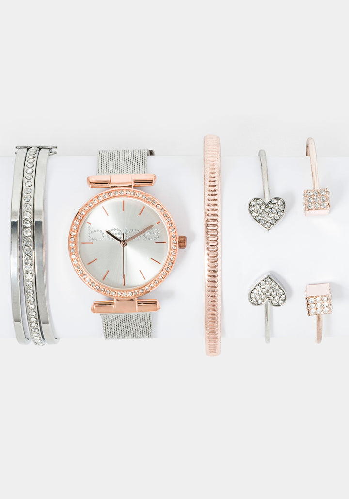 Two Tone-Goldtone And Silver