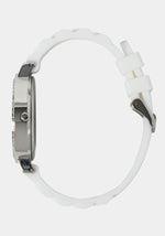 Silvertone And White