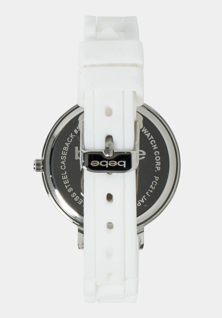 Silvertone And White