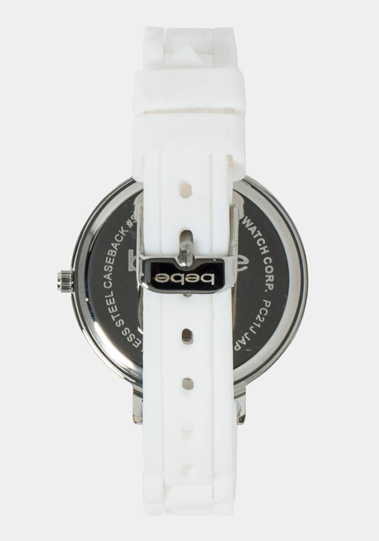 Silvertone And White