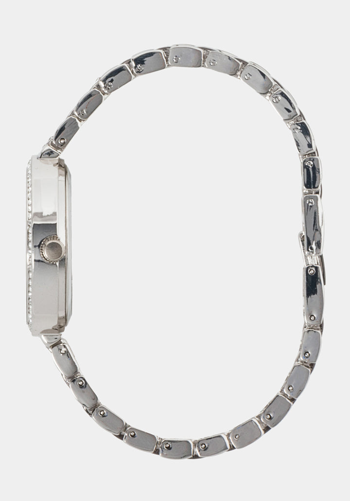 Two-Tone Silver & Gun Metal