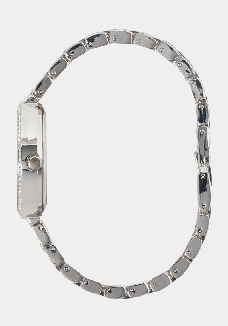 Two-Tone Silver & Gun Metal