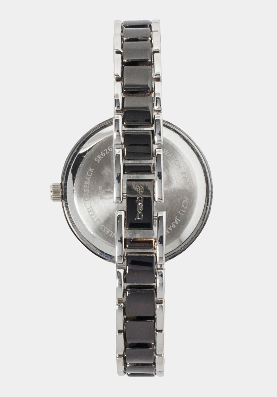 Two-Tone Silver & Gun Metal