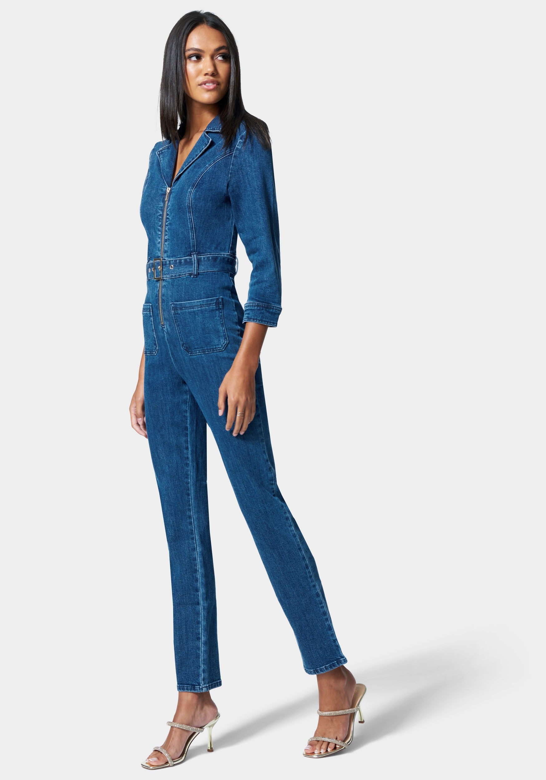 Donnie Denim Jumpsuit main image 0