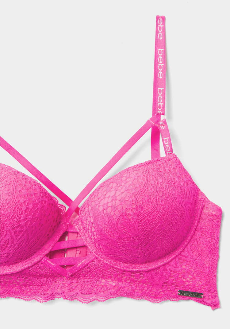 ❌SOLD❌NWT🔷Hot Pink Lace Bra & Panty Bundle