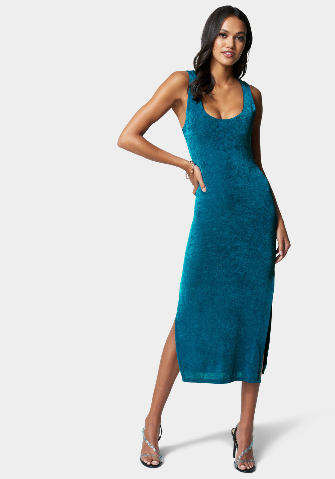 Open Back Slinky Knit Dress Open Back Slinky Knit Dress