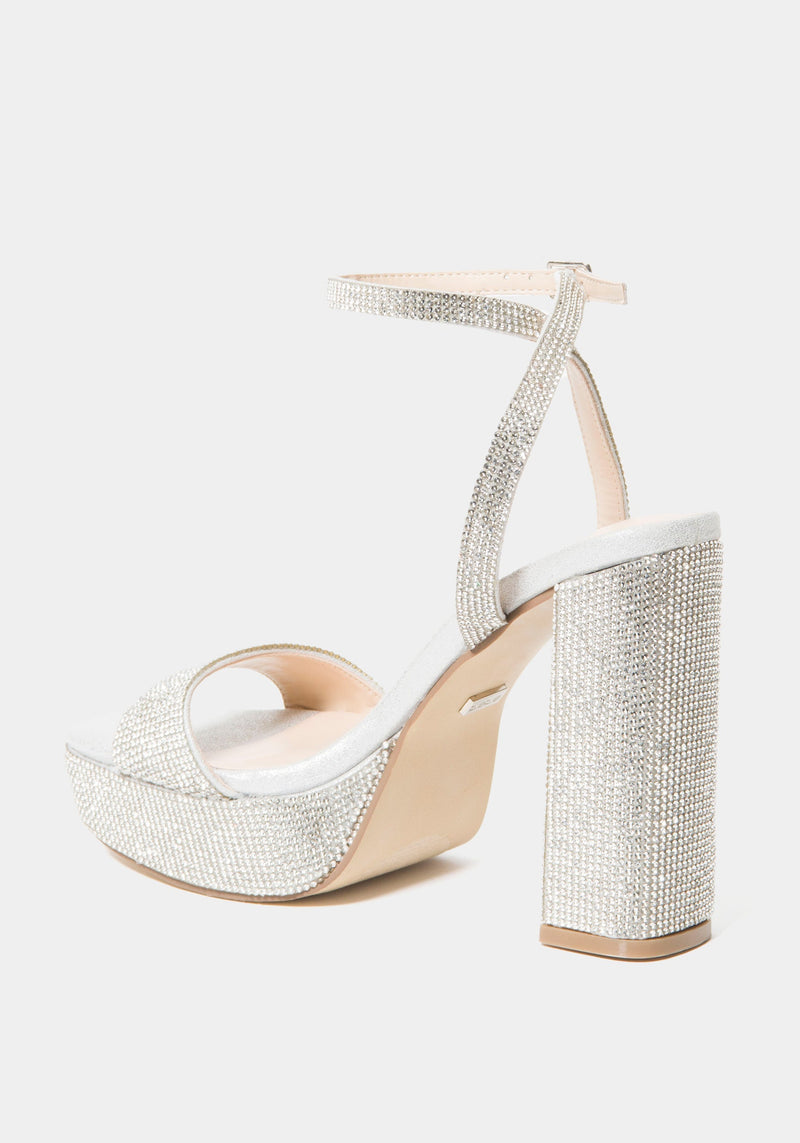 Silver Suedette
