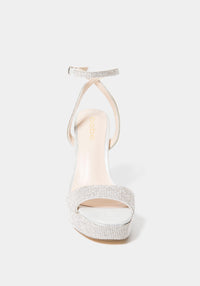 Silver Suedette