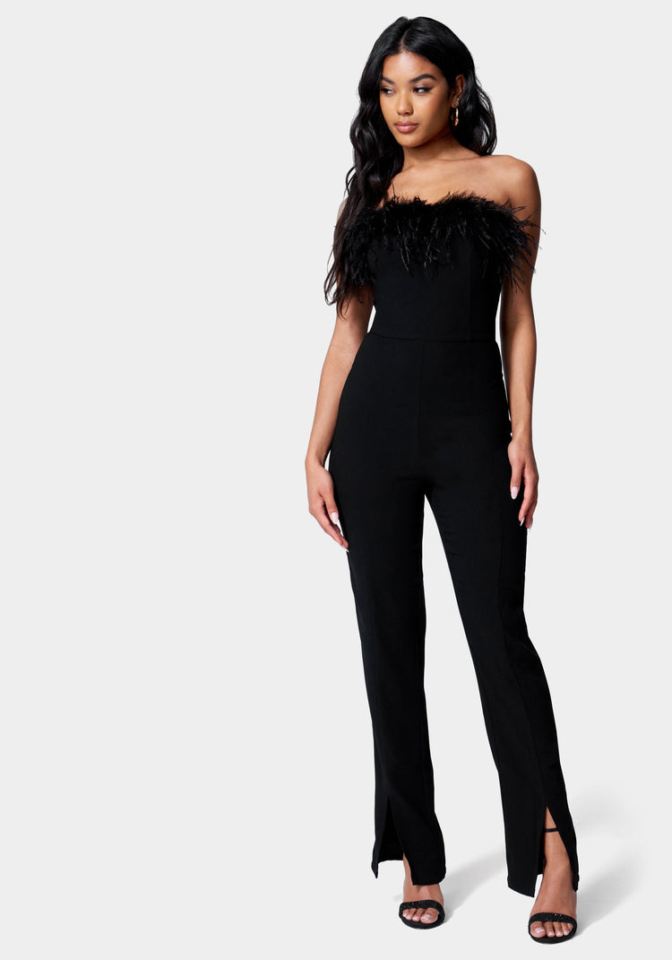 Bebe Womens Knit Halter Cut-Out Jumpsuit Juniors レディース-