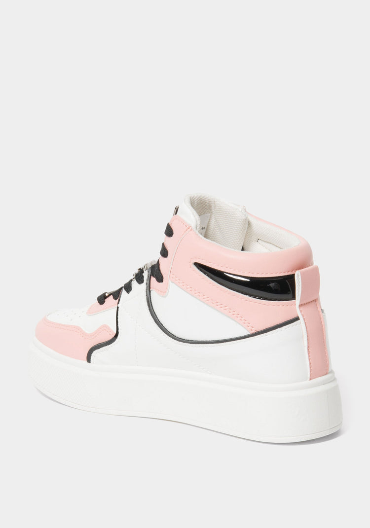 Black Pink Faux