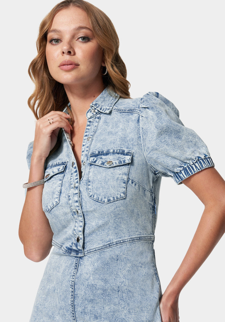 Denim Shirt Dress | Talbots