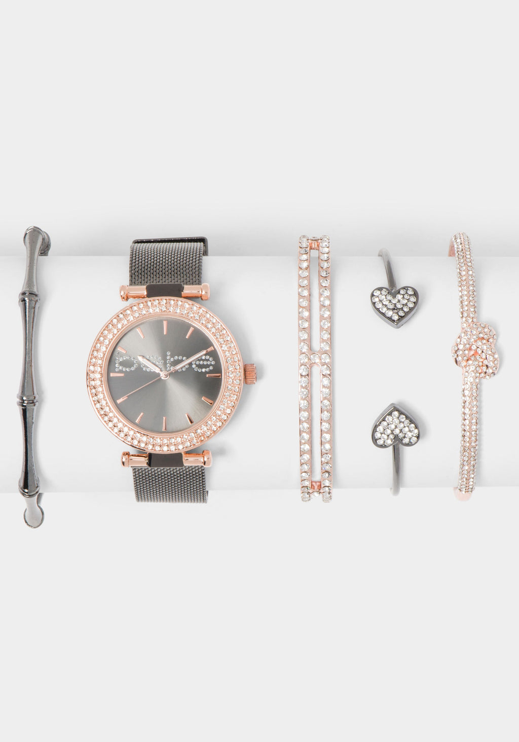 Black & Rose Gold