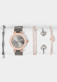 Black & Rose Gold