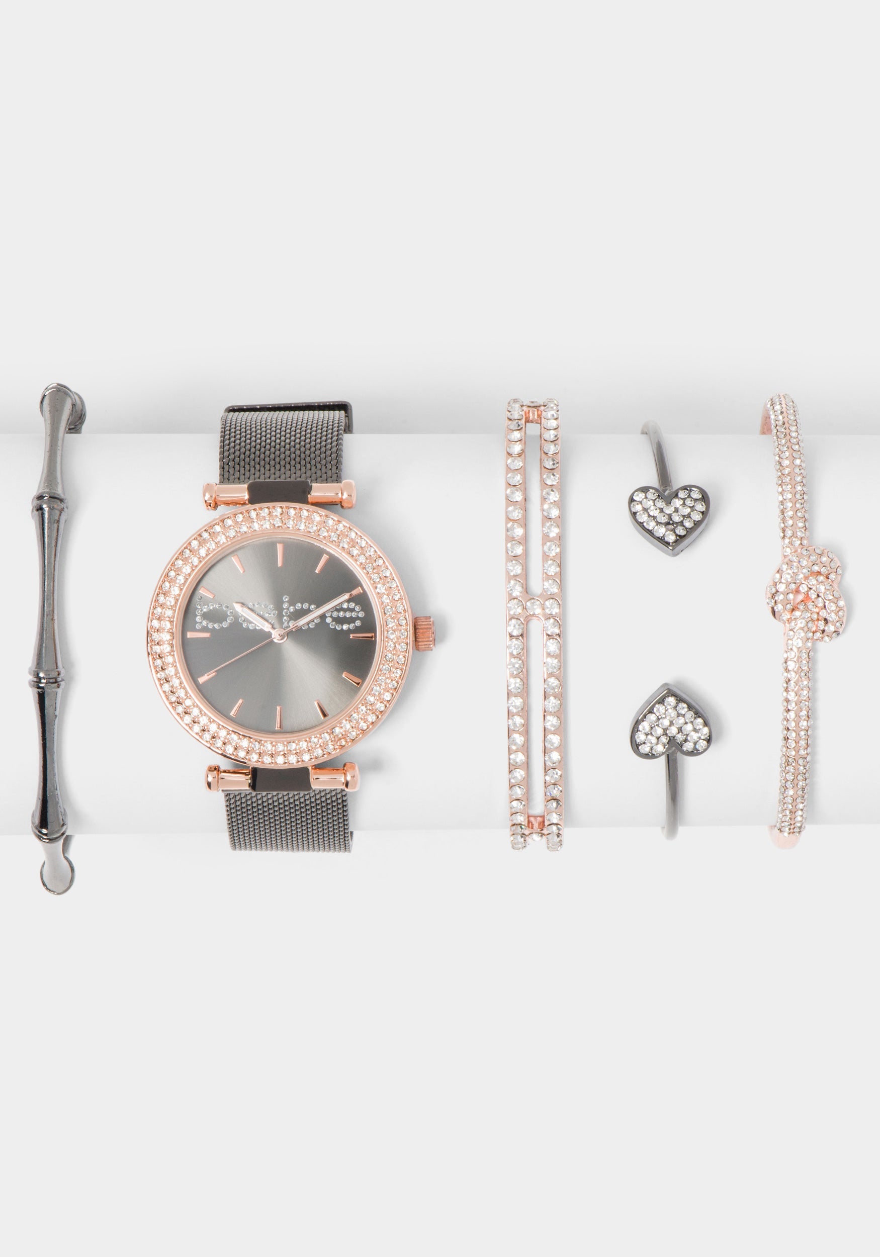 Black & Rose Gold