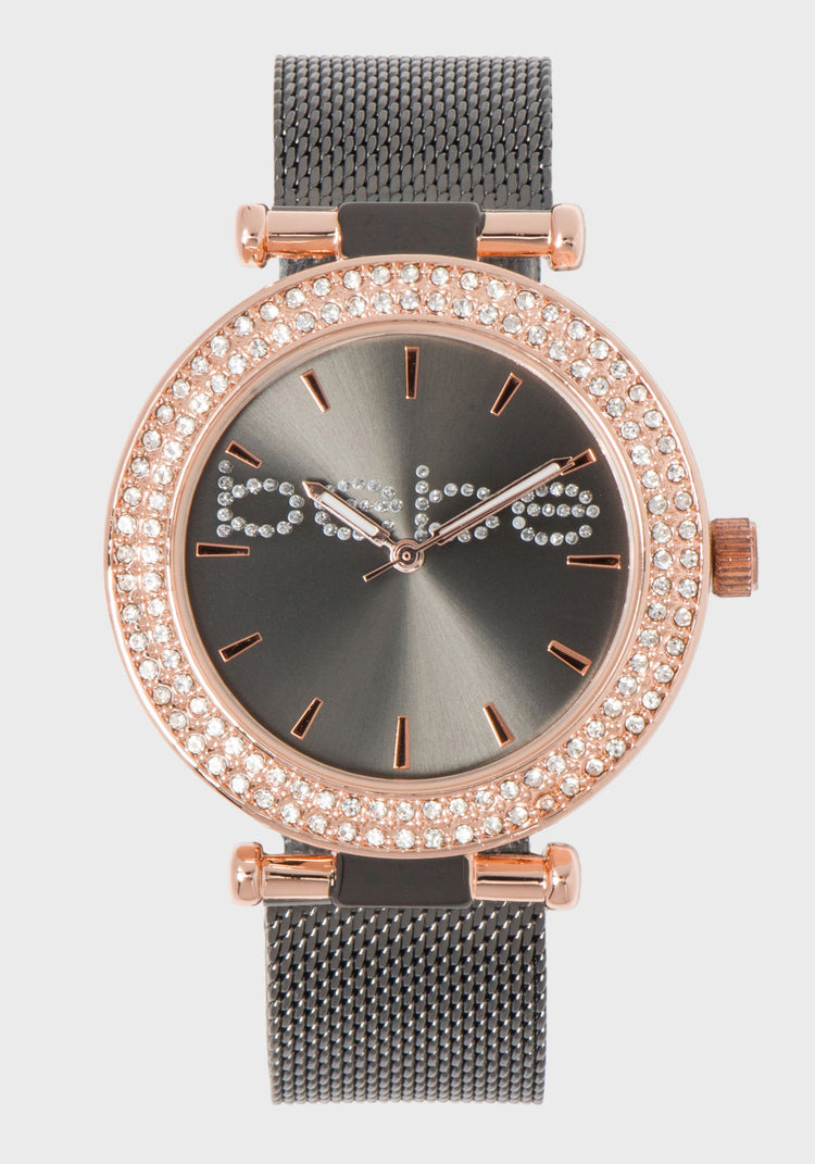 Black & Rose Gold