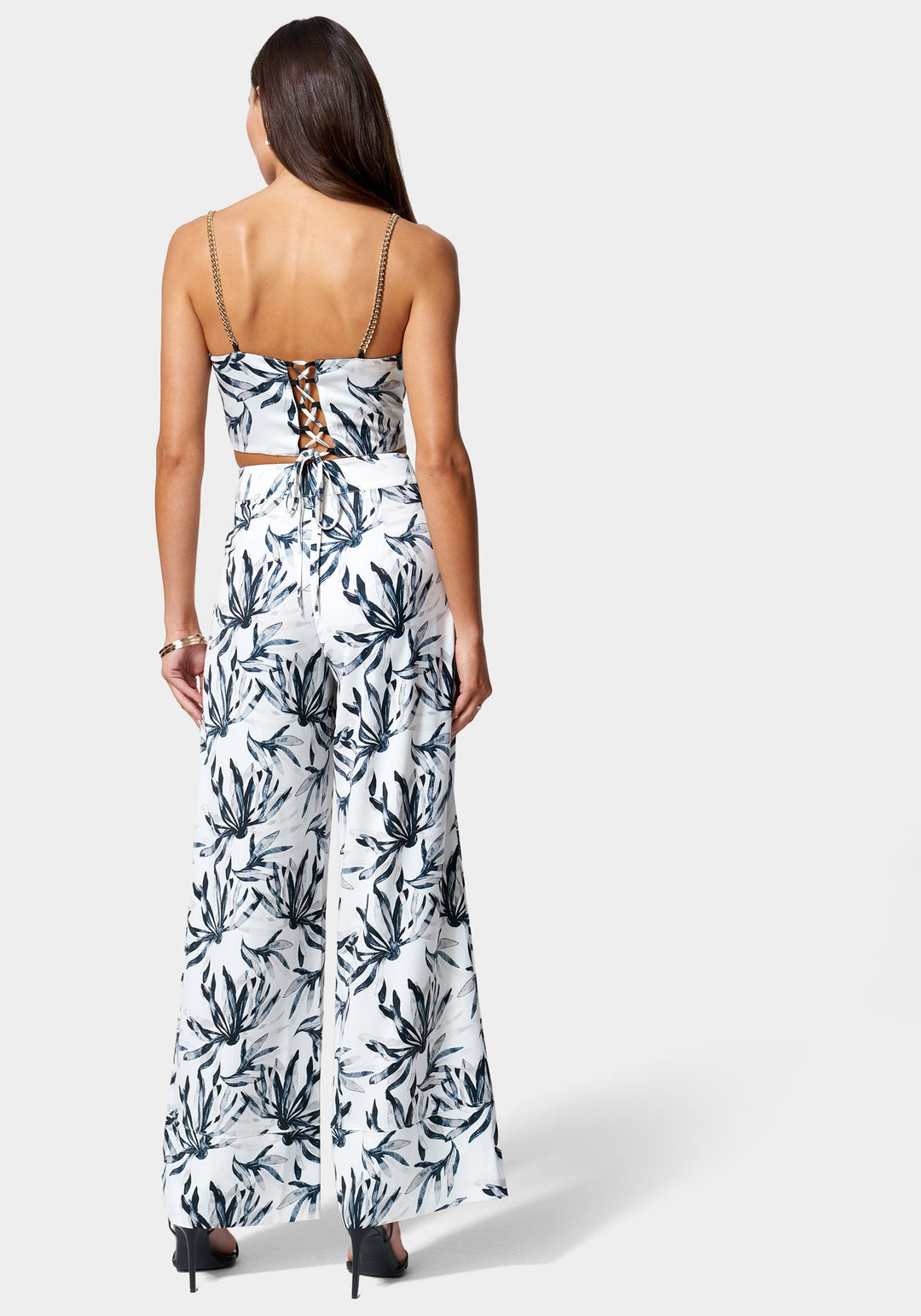 2 TONE FOLIAGE PRINT