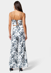 2 TONE FOLIAGE PRINT