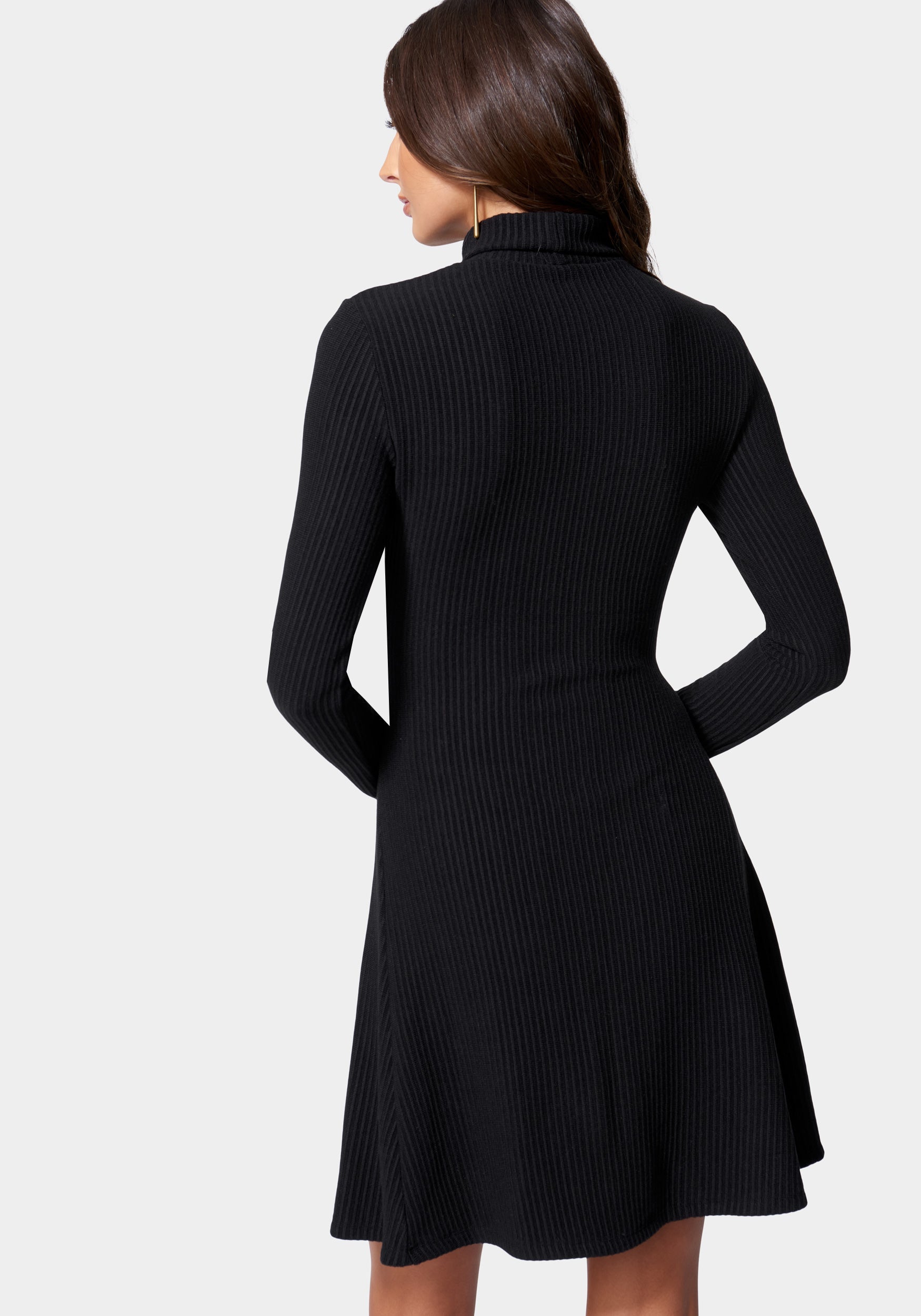 A Line Sweater Dress | bebe