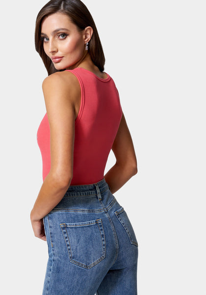 ♡bebe♡ Wrap Denim Top | bebe