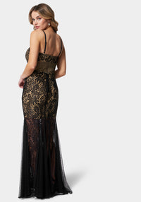 Black/Nude