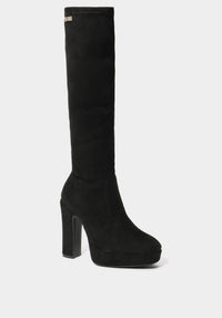 Black Suedette