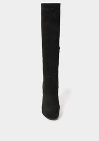 Black Suedette