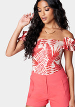 Rose Palm Print