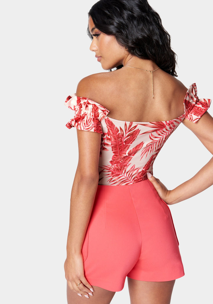 Rose Palm Print