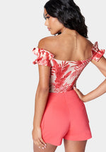 Rose Palm Print
