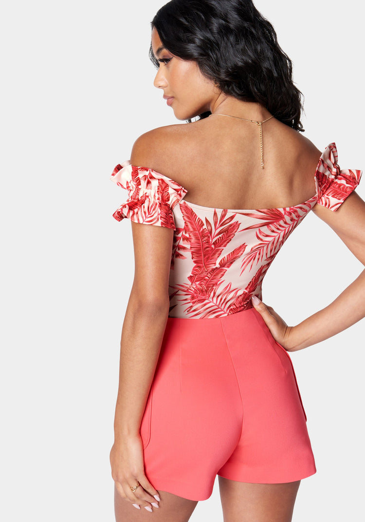 Rose Palm Print