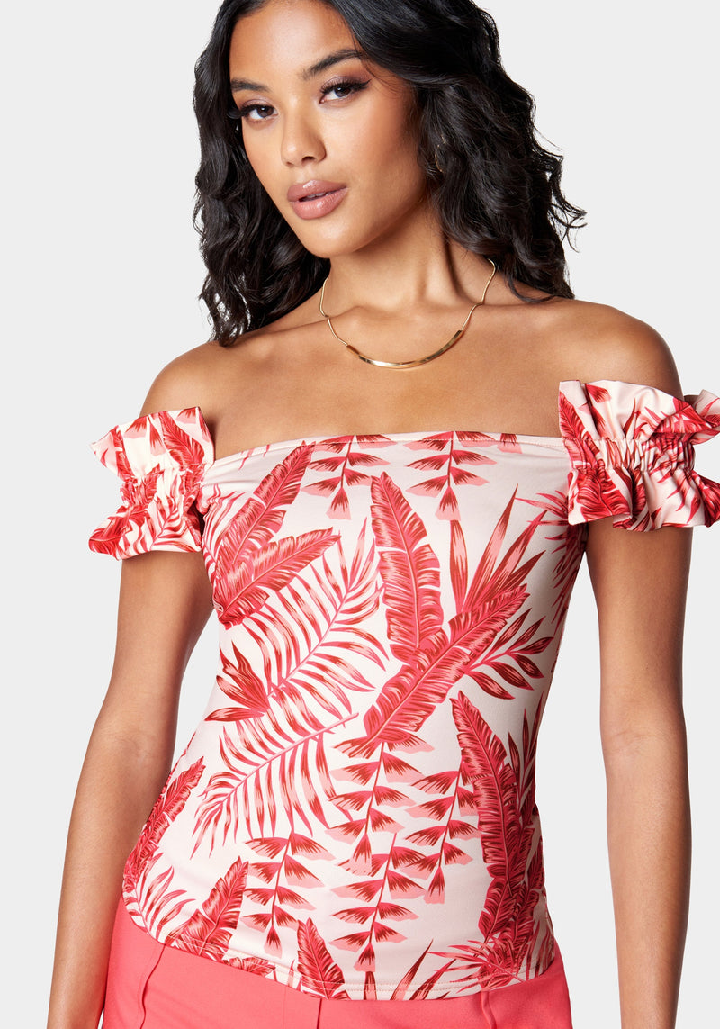 Rose Palm Print