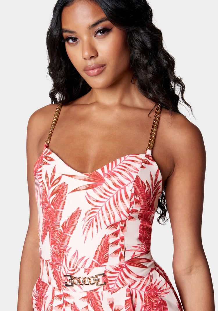 Rose Palm Print