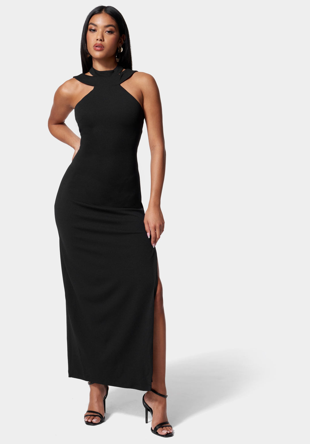 Choker Neck Maxi Black - bebe Choker Neck Maxi Black - bebe